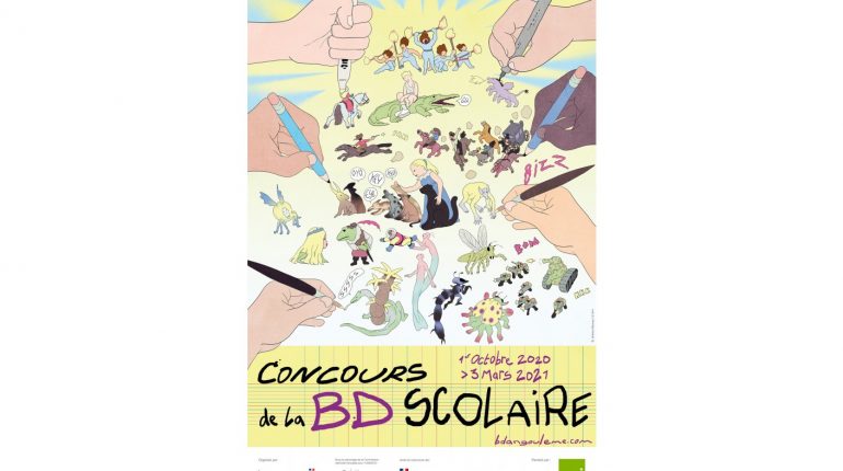 Affiche concours BD scolaire Angoulême